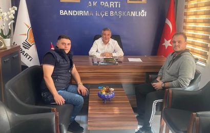 Ak Parti Bandırma İlçe Başkanı Göksel Karalahan’a Hayırlı Olsun Ziyaretleri Devam Ediyor