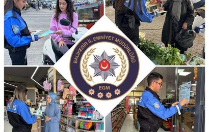 Balıkesir Emniyet Müdürlüğü Toplum Destekli Polislik Projesiyle Vatandaşlara Hizmet Verdi