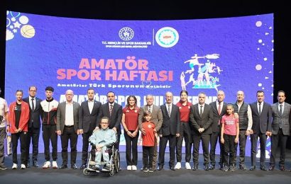 Amatör Spor Haftası Büyük Bir Kapanış Töreni ile Son Buldu