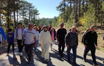 Sındırgı’da Cumhuriyet Yürüyüşü Düzenlendi