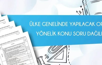 2024-2025 Eğitim Öğretim Yılı Yazılı Sınav Tarihleri Belirlendi
