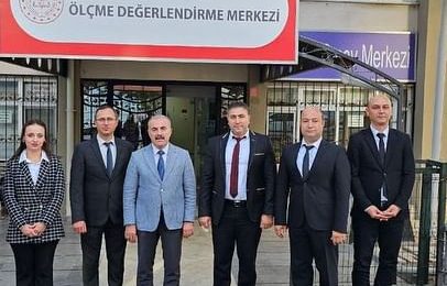 Balıkesir İl Millî Eğitim Müdürü Balıkesir Ölçme Değerlendirme Merkezini Ziyaret Etti