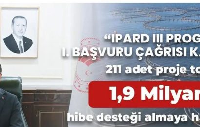 Tarım ve Orman Bakanı İbrahim Yumaklı: IPARD III Programı Kapsamında İlk Grup Proje Değerlendirmesi Tamamlandı
