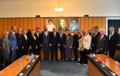 İYİ Parti Heyeti Genel Başkanını Ziyaret Etti