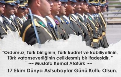 Astsubaylar Günü’nü Kutluyoruz