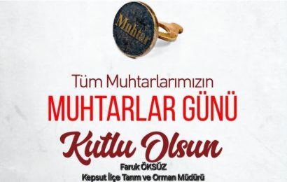 19 Ekim Muhtarlar Günü