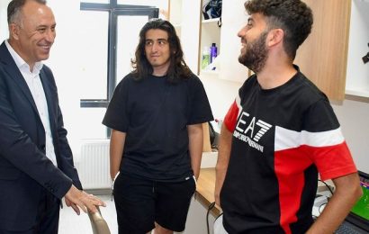 Gençlik ve Spor İl Müdürü Adem Özalp Yurtlarda Öğrencilerle Bir Araya Geldi