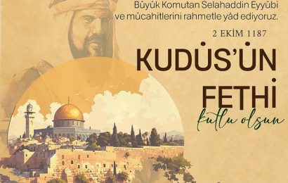 İslam’ın İlk Kıblesi Kudüs’ün Fetih Yılı Anıldı