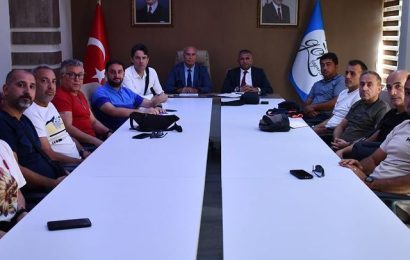 Gömeç’te Spor Toplantısı Gerçekleştirildi