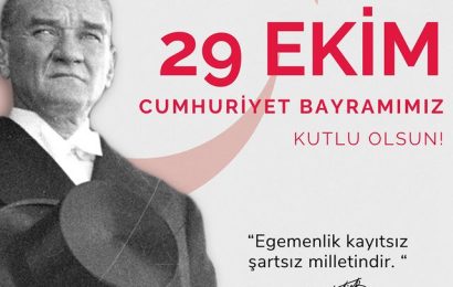 Cumhuriyetin 101. Yıl Dönümü Coşkuyla Kutlanıyor