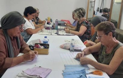 Ayvalık Halk Eğitim Merkezi’nde Giyim Üretimi Kursları Devam Ediyor