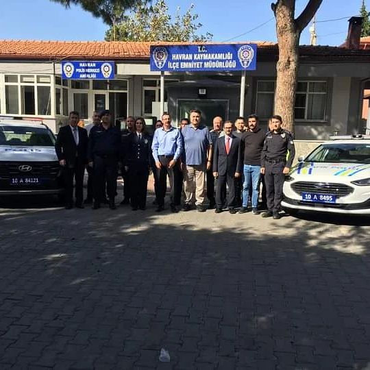 Havran’da Yeni Araçlar İlçe Emniyetine Tahsis Edildi
