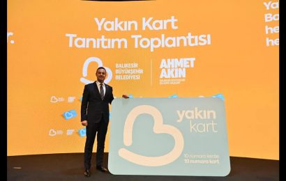 Balıkesir Büyükşehir Belediye Başkanı Ahmet Akın, “Yakın Kart” Projesini Tanıttı