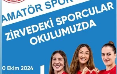 Amatör Spor Haftası Etkinliği