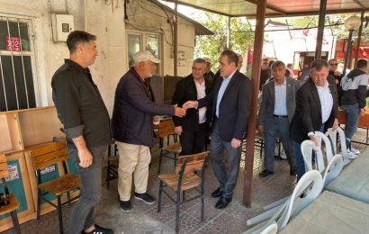 Kaymakamımız İlyas MEMİŞ Mahalle Hayrına Katıldı