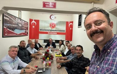 Bandırma’da Belediye Meclis Toplantısı Öncesi Değerlendirme Gerçekleştirildi