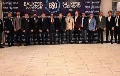 Bandırma Ticaret Odası Yönetim Kurulu’ndan Nazmi Yarış’a Ziyaret