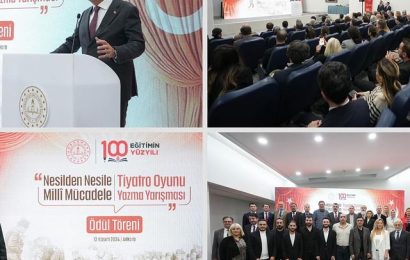 Millî Eğitim Bakanlığı, Tiyatro Eğitimi ve Oyun Yazma Yarışması Lansmanı Düzenledi