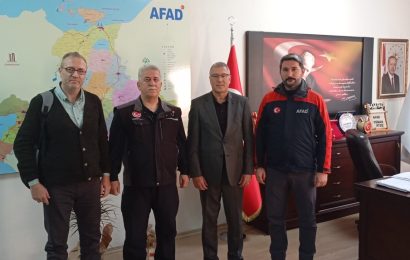 Bandırma Onyedi Eylül Üniversitesi’nden Akademisyenler, AFAD Müdürlüğü’nü Ziyaret Etti