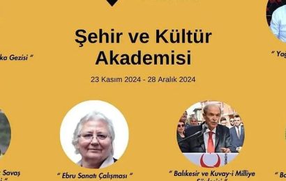 Bigadiç’te “Şehir ve Kültür Akademisi” Projesi Başlıyor