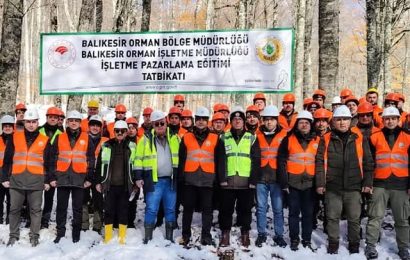 Balıkesir Orman Bölge Müdürlüğü, Çataldağ Ormanlarında Ormancılık Eğitimine Başladı