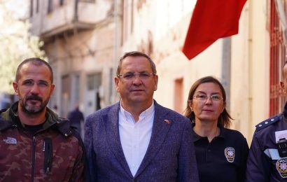 Ayvalık Belediye Başkanı Mesut Ergin, Ayvalık Çiftçi Malları Koruma Başkanlığı’nı Ziyaret Etti