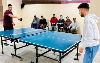 Dursunbey’de Erkek Yurdunda Masa Tenisi Seçmeleri Gerçekleştirildi