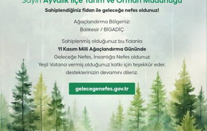 Bigadiç’te “Geleceğe Nefes” etkinliği düzenlendi