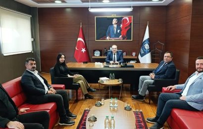 Sanayi Odası Komitesi, Yönetim Kurulu Başkanı Nazmi Yarışı’yı Ziyaret Etti