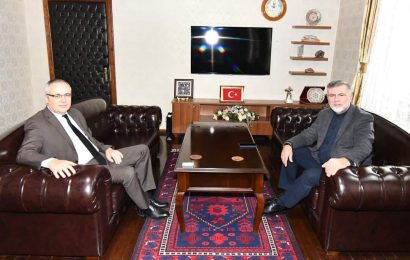 Belediye Başkanı İsmail Cankul, Balıkesir Orman Bölge Müdürü Kemal Kayıran’ı Ziyaret Etti