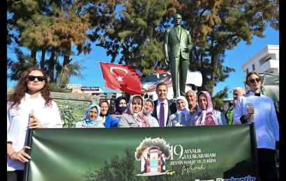 Uluslararası Zeytin, Hasat ve Turizm Festivali Başladı
