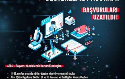 4006 TÜBİTAK Bilim Fuarları Destekleme Programı’nın Son Başvuru Tarihi Uzatıldı