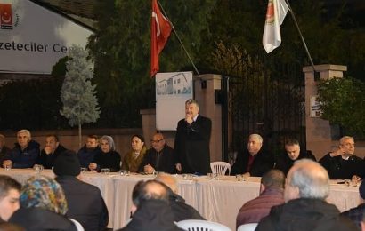 Hacı İsmail Mahallesi ve Karesi Mahallesi Muhtarları ve CHP Karesi İlçe Başkanı Hemşehrileriyle Buluştu