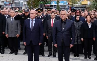 10 Kasım Atatürk’ü Anma Günü Kutlamaları Susurluk’ta Yapıldı