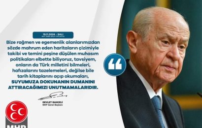 MHP Bandırma İlçe Başkanlığı Türk Milletinin Geçmişine ve Egemenlik Alanlarına Sahip Çıkma Kararlılığını Vurguladı