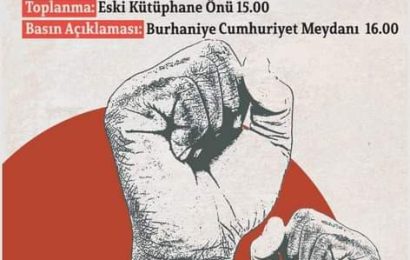 CHP Ayvalık İlçe Başkanlığı, Burhaniye’de Miting Düzenliyor