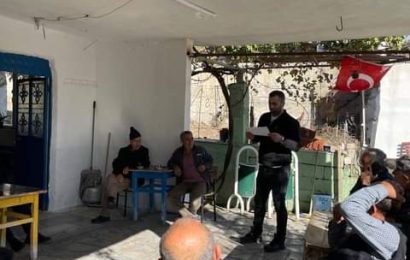 Çiftçilerle Eğitim Toplantısı Yapıldı