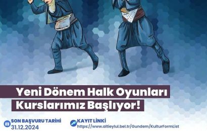 Altıeylül Belediyesi, Halk Oyunları Kurslarına Davet Ediyor