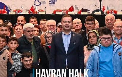 Balıkesir’in Havran ilçesinde Belediye Başkanı Ahmet Akın Hemşehrileriyle Bir Araya Geldi