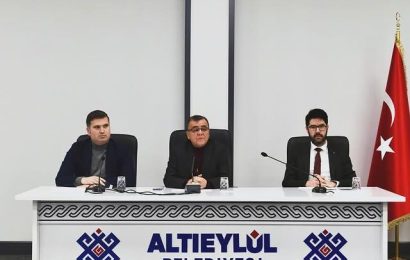 Altıeylül Belediyesi, Geleceğe Yönelik Projeleri Değerlendirdi