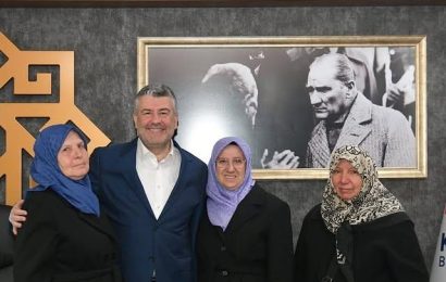 Belediye, önemli isimleri ağırladı