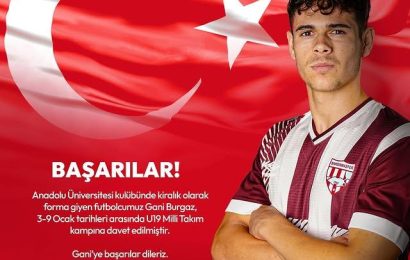 Gani Burgaz, U19 Milli Takım Kampına Davet Edildi