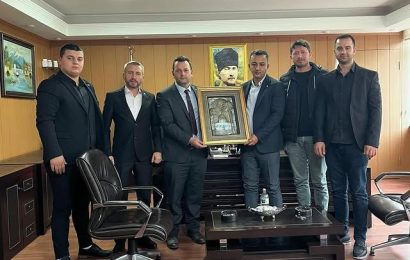 Bandırma Ülkü Ocakları, Eti Maden Müdürlüğü’nü Ziyaret Etti