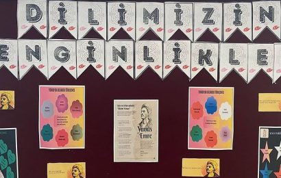 Ortaokul Öğrencileri Yunus Emre Temalı Afişler Hazırladı