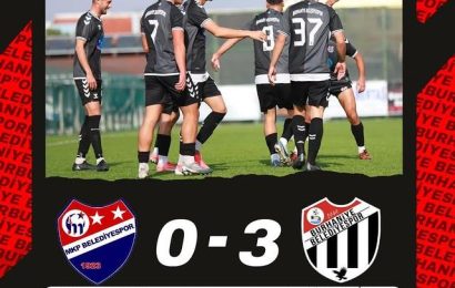 Burhaniye Belediyespor Deplasmanda Mustafakemalpaşa Belediyespor’u 3-0 Mağlup Etti