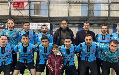 Dursunbey Kamu Kurumları Arası Futbol Turnuvası Devam Ediyor