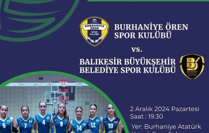 Midi Kız Voleybol Takımı Bu Akşam Balıkesir Büyükşehir Belediye Spor ile Karşılaşacak