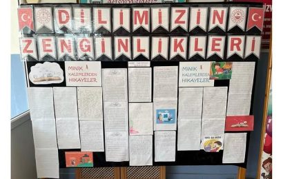 “Dilimizin Zenginlikleri” Projesi Kapsamında Minik Kalemlerden Hikaye Yazma Yarışması Düzenlendi