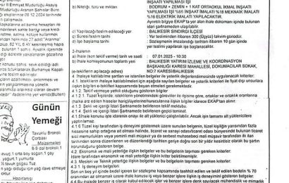 İmam Hatip Ortaokulu İkmal İhalesi Yayınlandı