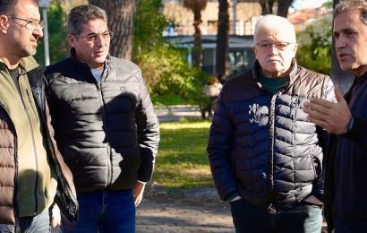 Burhaniye Belediyesi Merkez Mahallelerinde Projeleri İnceledi